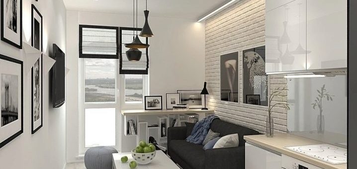 Гостиная кухня 20 кв м фото – Дизайн кухни-гостиной площадью 19-20 кв. м (73 фото): планировка совмещенных помещений