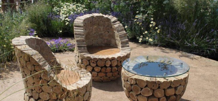 Идеи для дачи и сада из дерева своими руками фото – интересные дачные решения, как украсить двор и сад своими руками, декор дома и огорода