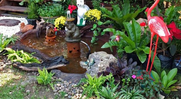 Идеи из камней для сада своими руками – Украшение сада своими руками из подручных материалов, камней и пластиковых бутылок: фото
