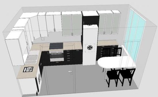 Икеа проектировка кухни