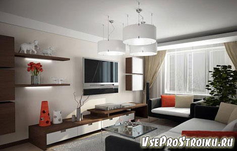 Интерьер гостиная в квартире фото