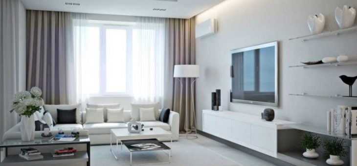 Интерьер гостиной в белых тонах – Белая гостиная — 55 лучших фото-идей по обустройству интерьера гостиной в белом цвете