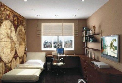 Интерьер комнаты для подростка мальчика фото