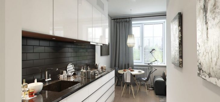 Интерьер кухни 9 м – Дизайн кухни 9 кв м, 55 фото интерьера, удобная планировка кухни в 9м²