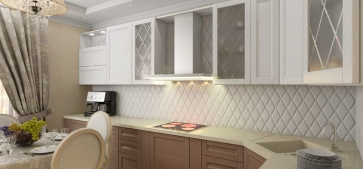 Интерьер кухни стандартной – Дизайн интерьера кухни в стандартной маленькой квартире: в однокомнатной, в панельном доме п 44, с балконом, в студии. Дизайн интерьера в частном загородном доме.