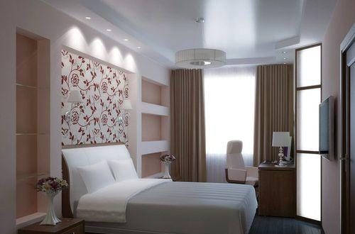 Интерьер маленькая спальня – Интерьер, дизайн маленькой спальни, небольшой, цвет, расставить мебель, обставить, спланировать, фото, видео