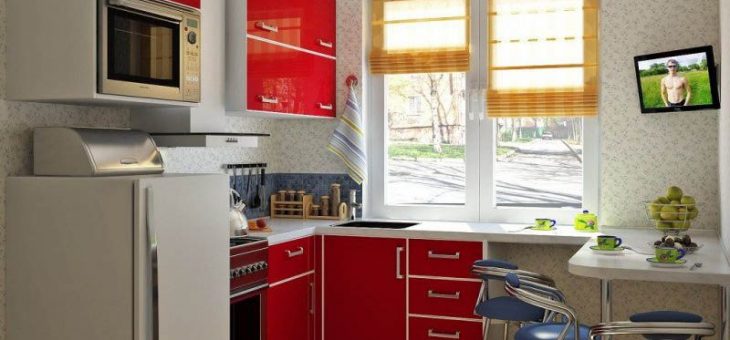 Интерьер маленькой кухни фото 5 кв м – планировка малогабаритной кухни, обустройство интерьера, мебель угловая, гарнитуры