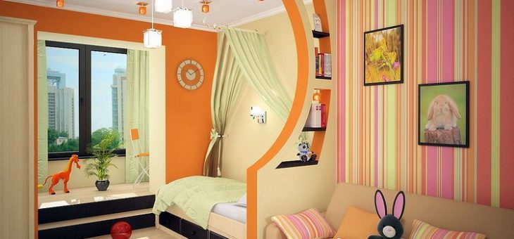 Интерьер спальни с детской – выбор мебели, обоев, декора, 26 ФОТО красивых детских спален для девочек маленьких и подростков, для двух детей