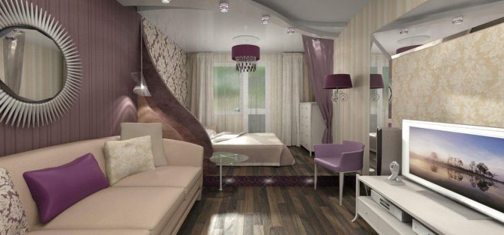 Интерьер спальня гостиная 18 кв м – идеи в интерьере однокомнатной квартиры, создаем дизайн-проект по совмещению