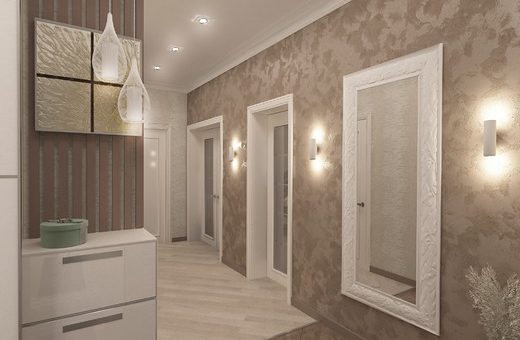 Интерьеры коридоров – Дизайн интерьеров прихожих в квартире с фото — Интерьеры коридоров, холлов с Фото — Галерея Интерьеров — MyHome.ru