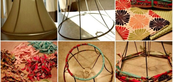 Из чего сделать абажур – каркас для торшера из ниток и ткани, мастер-класс из дерева, газетных трубочек и других подручных материалов