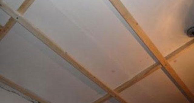 Из гипсокартона на потолок – как сделать потолок из гипсокартона, монтаж гипсокартона на потолок, сборка каркаса, подшивка гипсокартона