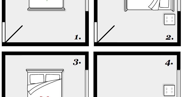 Как должна стоять кровать