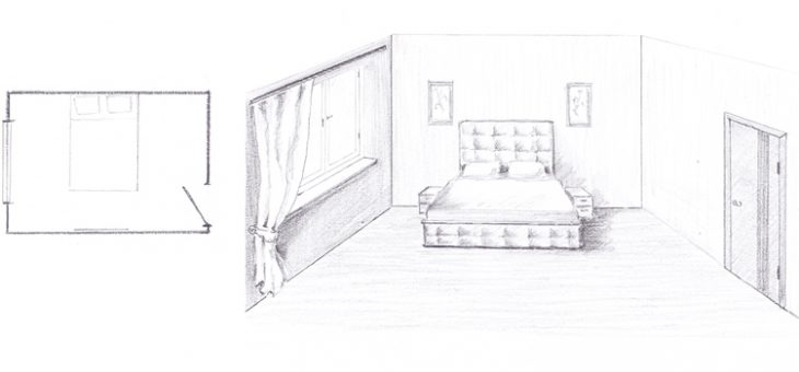 Как должна стоять кровать в спальне по отношению к двери фото – стоит ли располагать у окна, как грамотно расположить по фэншую относительно двери, куда нельзя ставить