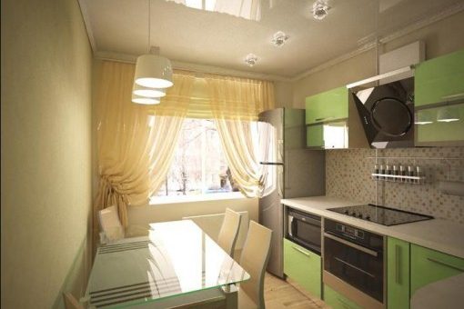 Как обставить кухню 8 метров фото