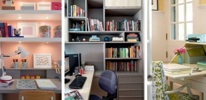 Как организовать рабочее место школьника в маленькой комнате фото