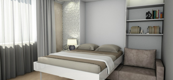 Как отгородить кровать в однокомнатной квартире – Диван или кровать в однокомнатной квартире? — диван для однокомнатной квартиры — запись пользователя Анастасия (id1077931) в сообществе Дизайн интерьера в категории Интерьерное решение гостиной