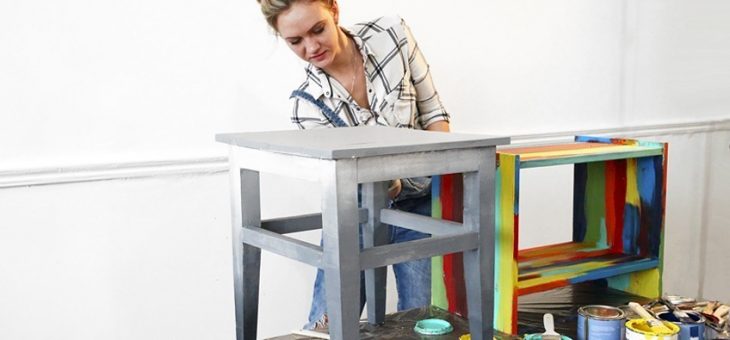 Как перекрасить стол в белый цвет – Перекрашиваем мебель своими руками — новые идеи как перекрасить мебель Идеи оформления интерьера. Идеи для интерьера своими руками. Творчество дизайн для дома своими руками