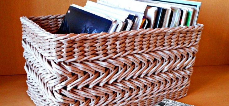 Как плести из бумажных трубочек для начинающих коробку – Плетение корзинок из газетных трубочек для начинающих мастериц пошагово, видео