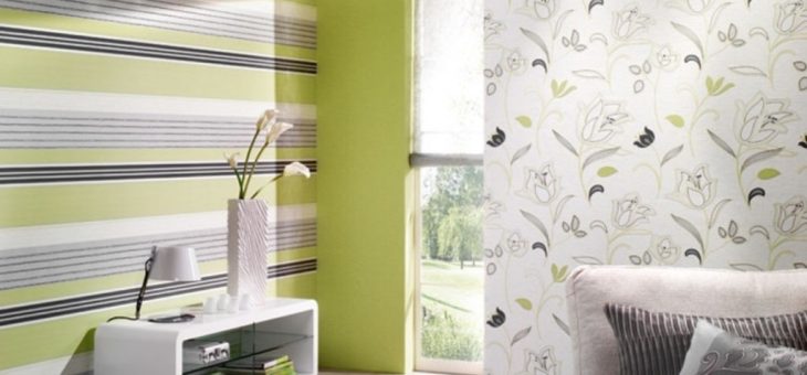 Как поклеить обои в спальне – видео-инструкция по монтажу своими руками, особенности наклеивания обойных полотен двух видов, фото