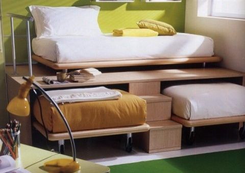 Как разместить детей 3 в одной комнате