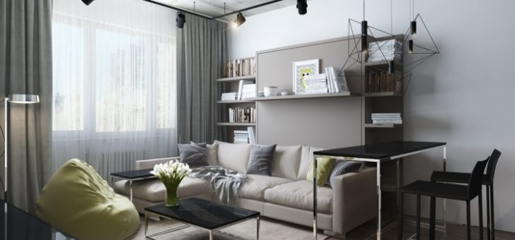 Как сделать 2 комнаты из квартиры студии – как сделать двухкомнатную или студию из «однушки», варианты дизайна маленькой площади, примеры проектов