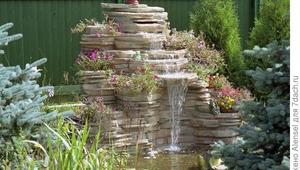 Как сделать фонтан без насоса своими руками – Как сделать водопад без насоса своими руками — картинка из раздела «Как сделать водопад»