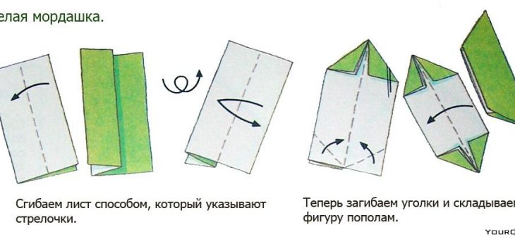 Как сделать из бумаги каркушу
