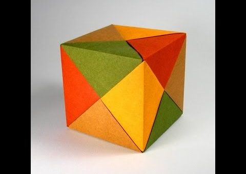 Как сделать из бумаги квадрат оригами