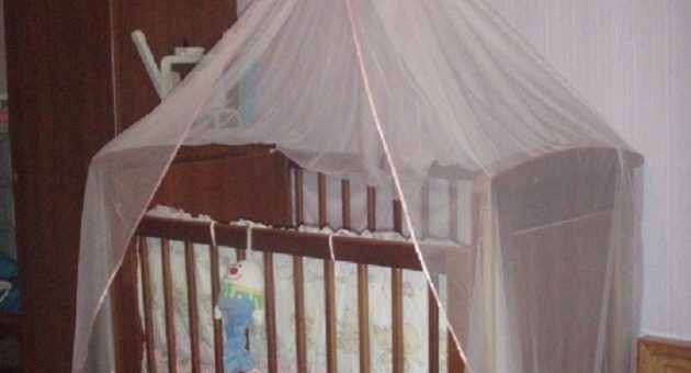 Как установить балдахин на детскую кроватку в картинках