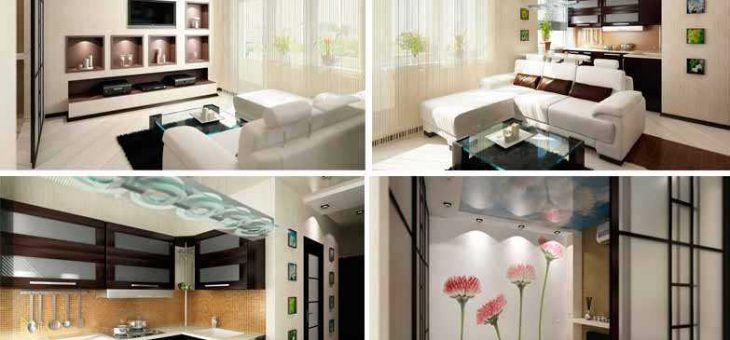 Как в однокомнатной квартире сделать ремонт фото – Как сделать оригинальный ремонт в однокомнатной хрущевке и расширить ее полезную площадь?