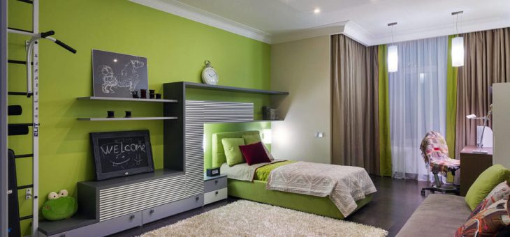 Как зонировать детскую комнату