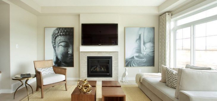 Камины настенные в интерьере фото – Камин в интерьере (26 фото): современное оформление уютной гостиной, спальни, кухни или зала