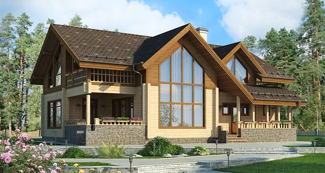 Картинки загородных домов