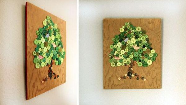 Картины своими руками из подручных материалов фото мастер класс – Оригинальные картины из подручных средств: виды, подходящие материалы, технология изготовления