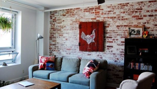 Кирпичная стена в интерьере как сделать – фото вариантов дизайна гостиной, спальни, кухни с отделкой декоративным кирпичом, советы по декору, подбору цвета