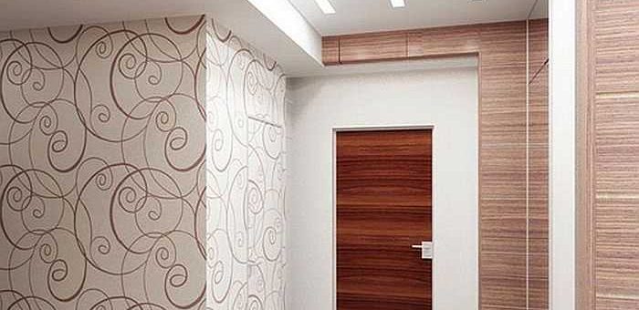 Комбинированные обои для коридора – советы по выбору, комбинирование, идеи, фото. Как подобрать обои для прихожей?