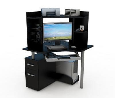 Компьютерные столы фото маленькие угловые