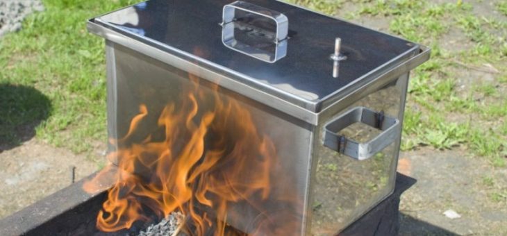 Коптильня для домашнего копчения своими руками – Самодельная коптильня, коптильня горячего копчения своими руками поэтапно