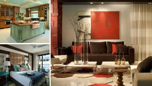 Коричневый цвет сочетание с другими цветами в интерьере – Классическое сочетание цветов в интерьере: коричневый в качестве нейтрального