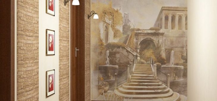 Коридор в квартире из камня – Коридор в квартире камнем. Современные варианты отделки, модные тенденции для стен в прихожей с фото
