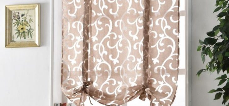 Короткие шторы на окна