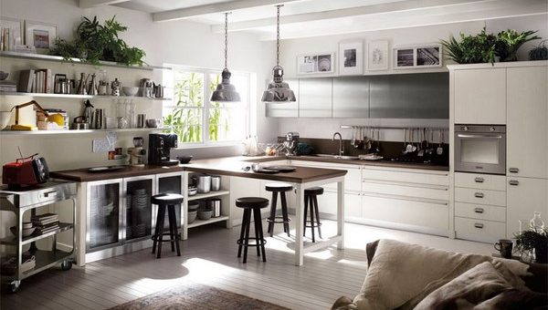 Красивые кухни фото интерьеров 2018 год