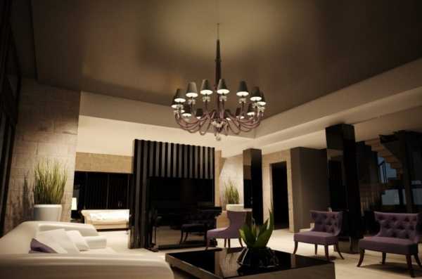 Навесной потолок в гостиной дизайн