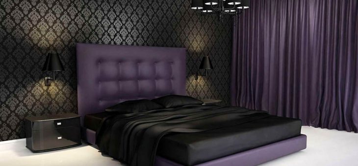 Красно черные обои – черно-красный цвет стен в интерьере комнаты, выбираем красивые обои с надписями и золотым рисунком на темном фоне