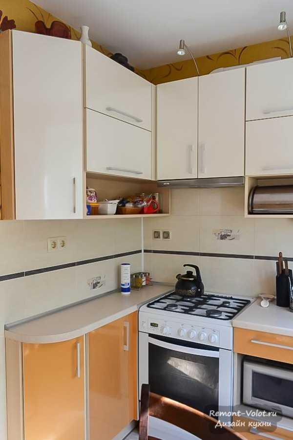 Кухонный гарнитур для маленькой кухни 7м2