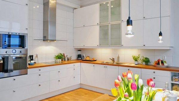 Кухня белая в скандинавском стиле фото – Милая иностранка — кухня в скандинавском стиле. Дизайн интерьера, фото