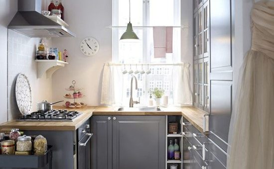 Кухня п образная фото