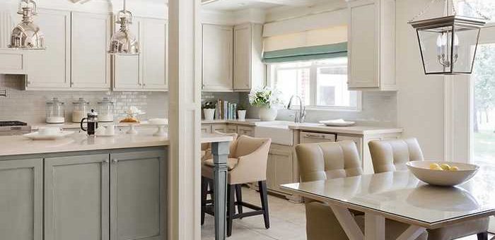 Кухня пастельных тонов