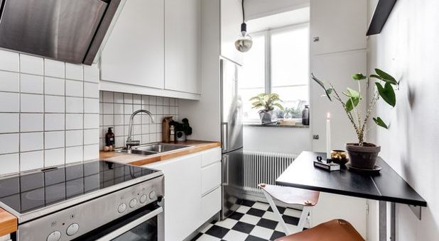 Кухня планировка узкая – Как обустроить узкую маленькую кухню, советы как расставить мебель на схемах планировки